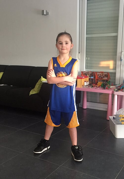 Clara la basketteuse évolue !!