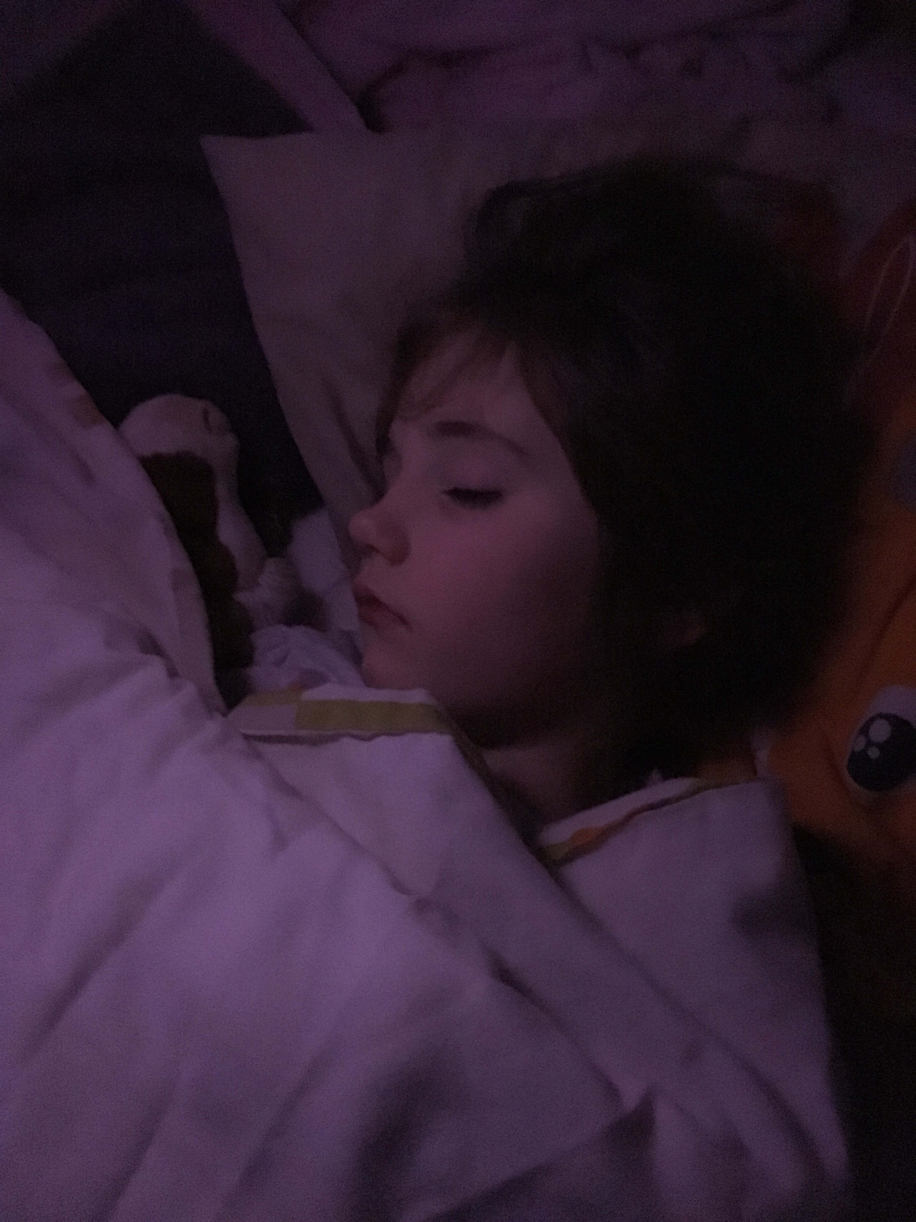 Ma petite chérie qui dort