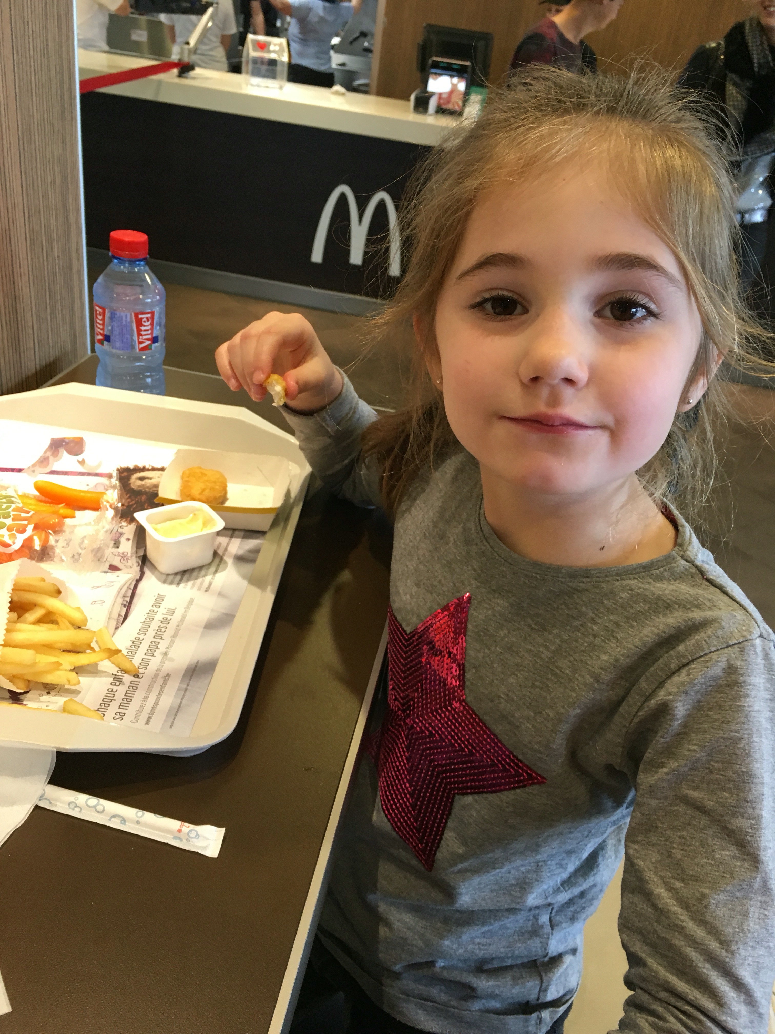 Un petit McDo avec ma chérie 